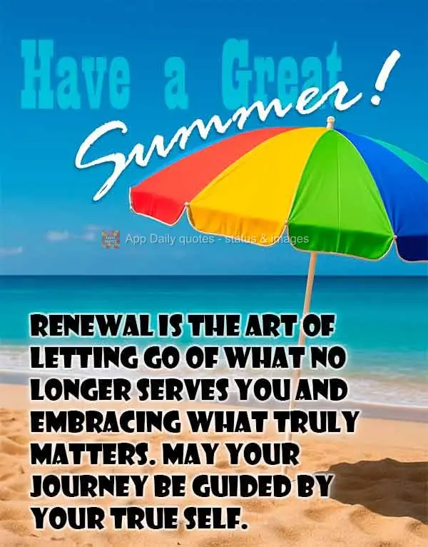 Renovação é a arte de soltar o que não serve mais para abraçar o que realmente importa. Que sua jornada seja guiada pela verdade do seu ser. Feliz V...