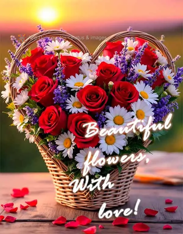 Com Amor Lindas Flores!