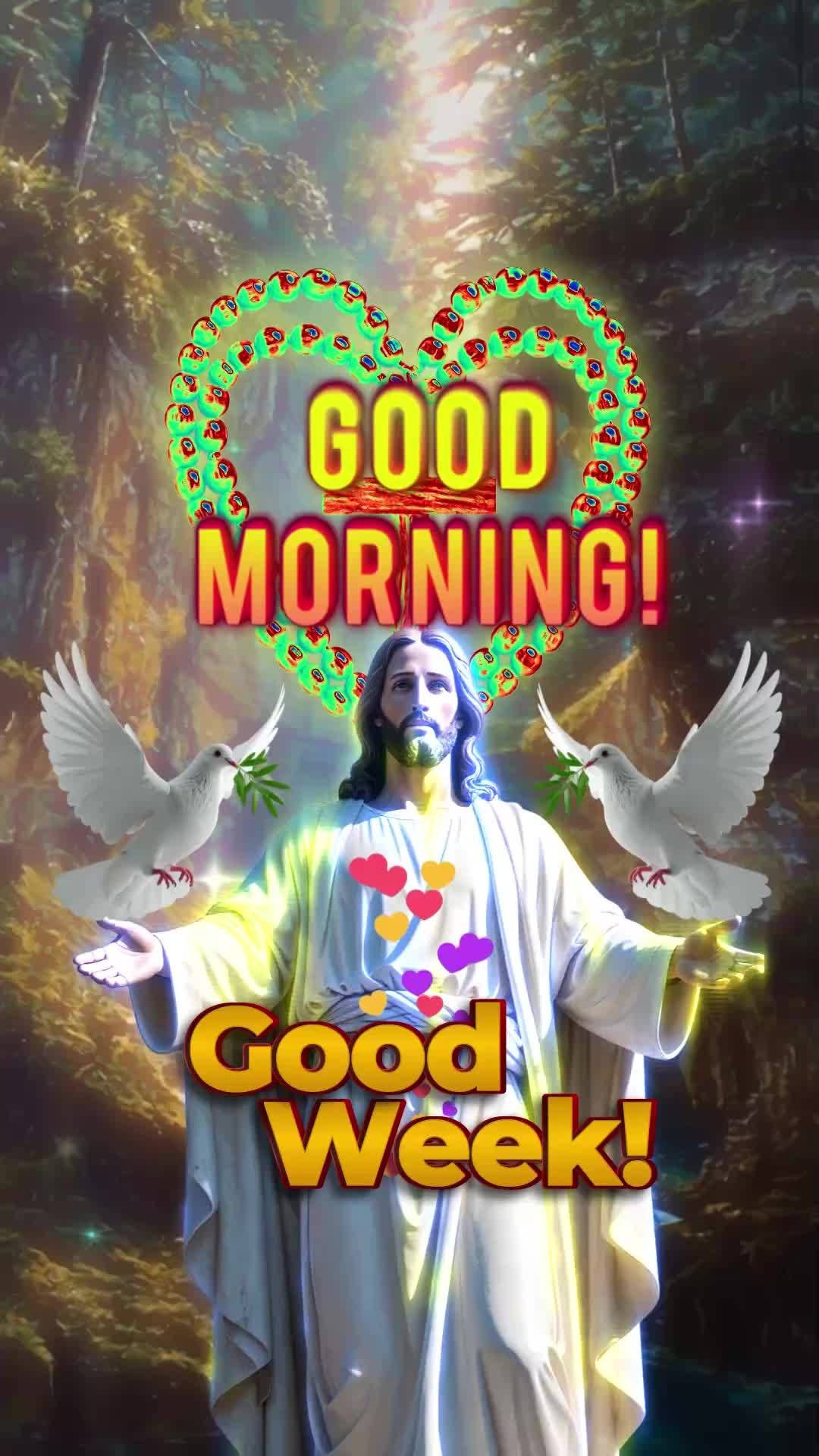 Em cada novo amanhecer, Deus renova as oportunidades. Que esta semana seja abençoada com paz e sabedoria para você e sua família. Como diz em Isaías ...