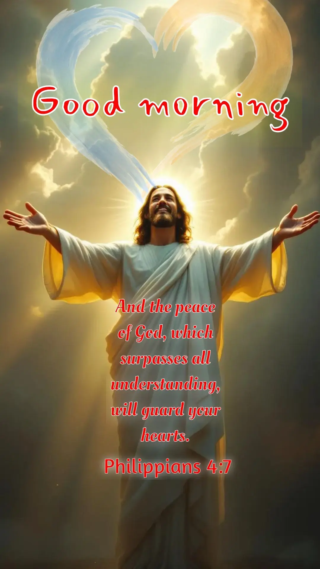 A paz de Deus, que excede todo entendimento, guardará vossos corações. Filipenses 4:7