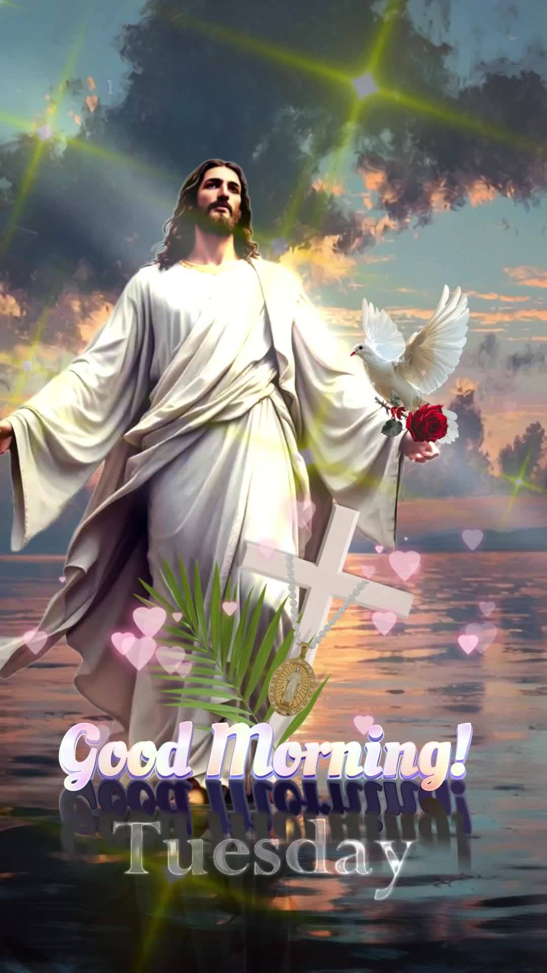 Bom dia, abençoada terça-feira! "Não temas, porque eu sou contigo; não te assombres, porque eu sou teu Deus; eu te fortaleço, e te ajudo, e te suste...