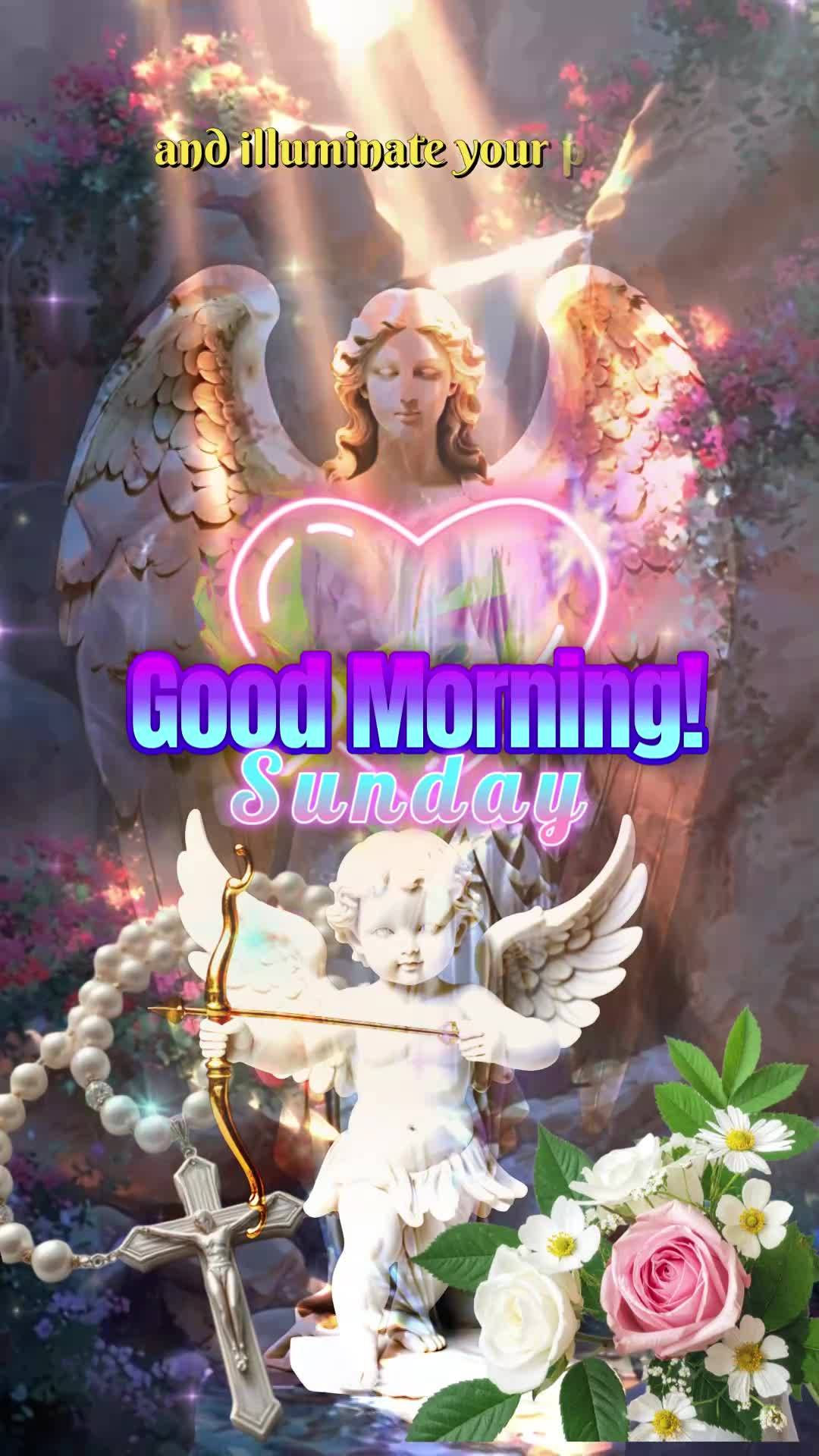 Bom domingo! Assim como os anjos que guiaram Tobias em sua jornada perigosa, hoje os mensageiros celestiais pairam sobre você. Cada anjo designado por D...