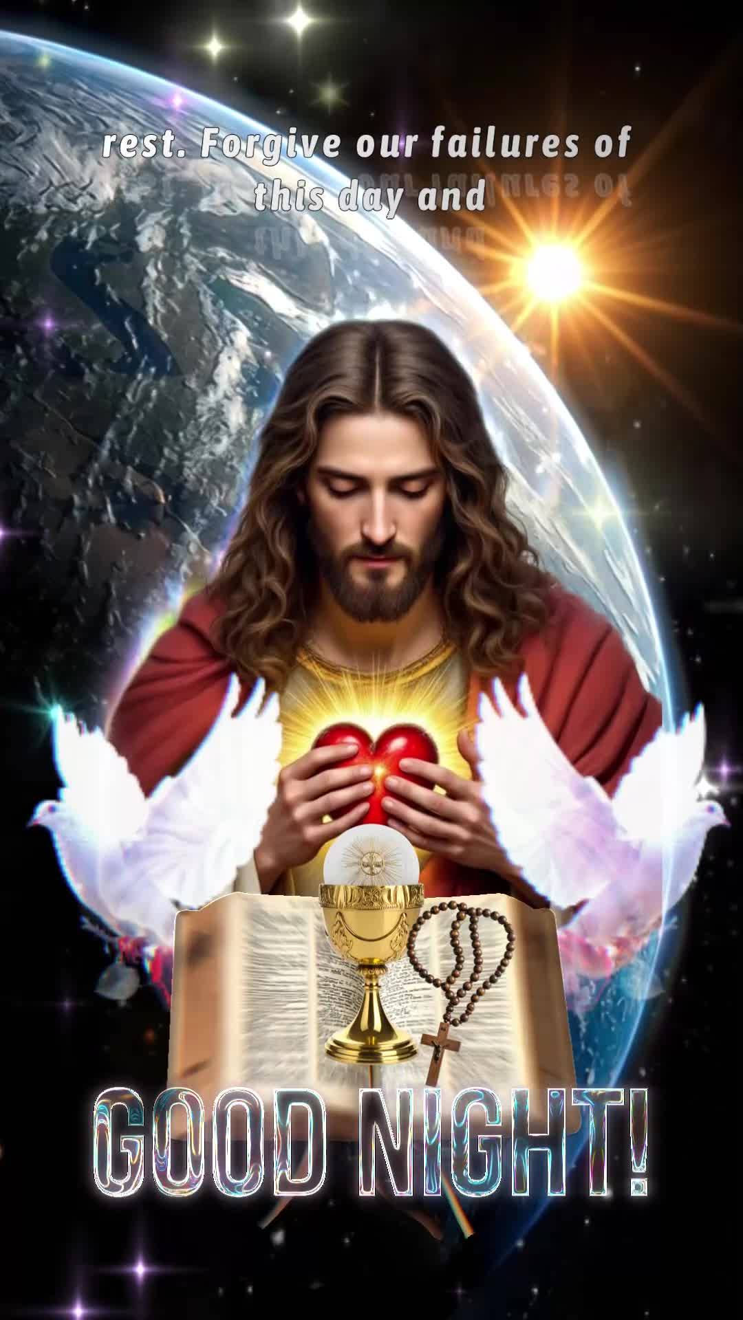 Deus tem uma palavra para você hoje... Senhor, nesta noite que se aproxima, venho diante de Ti com gratidão. Obrigado por mais um dia vivido sob Tua gr...
