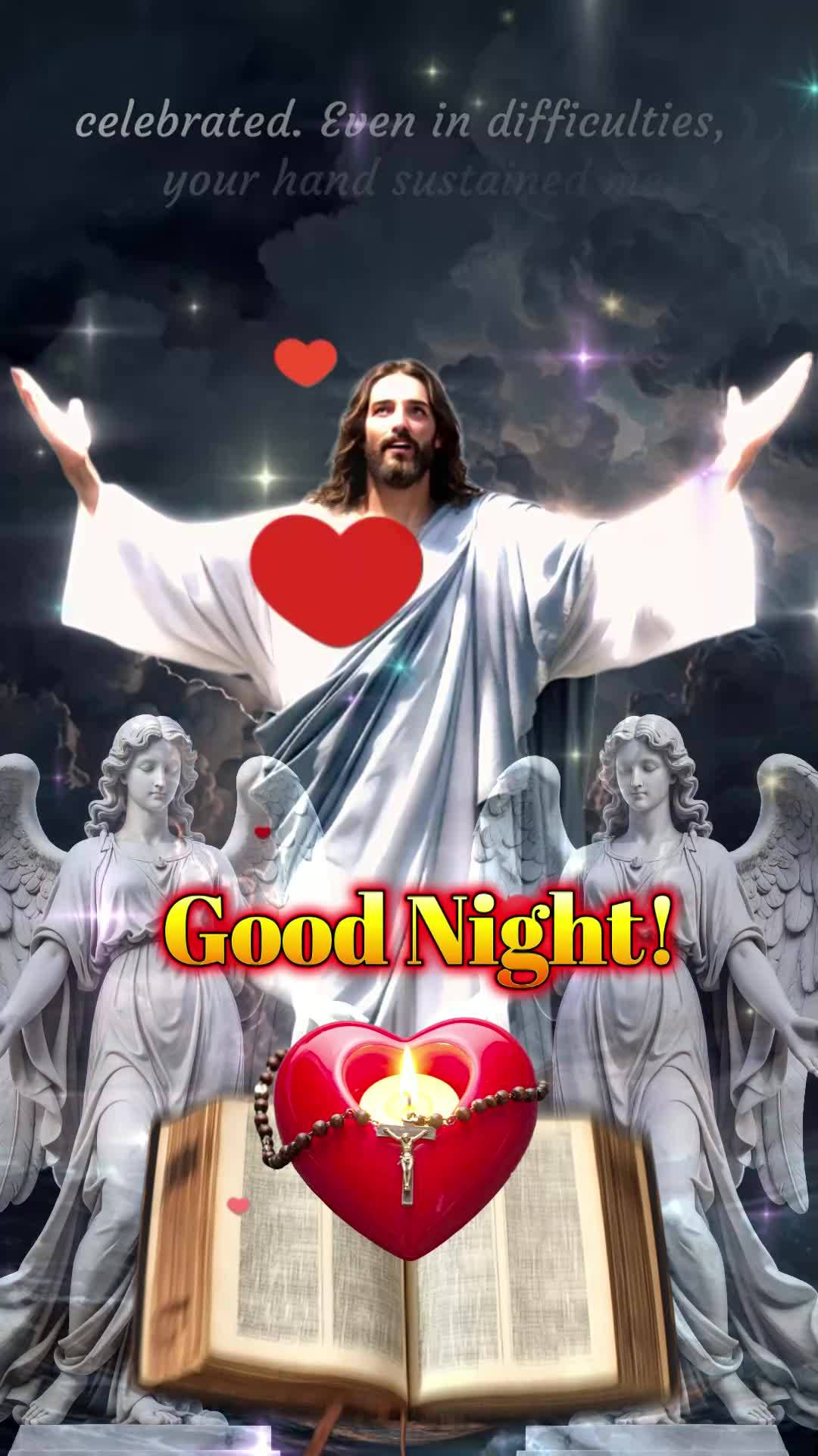 Boa noite! Ao fechar os olhos para este dia, meu coração transborda de gratidão a Deus. Agradeço por cada respiração, por cada batida do meu coraç...