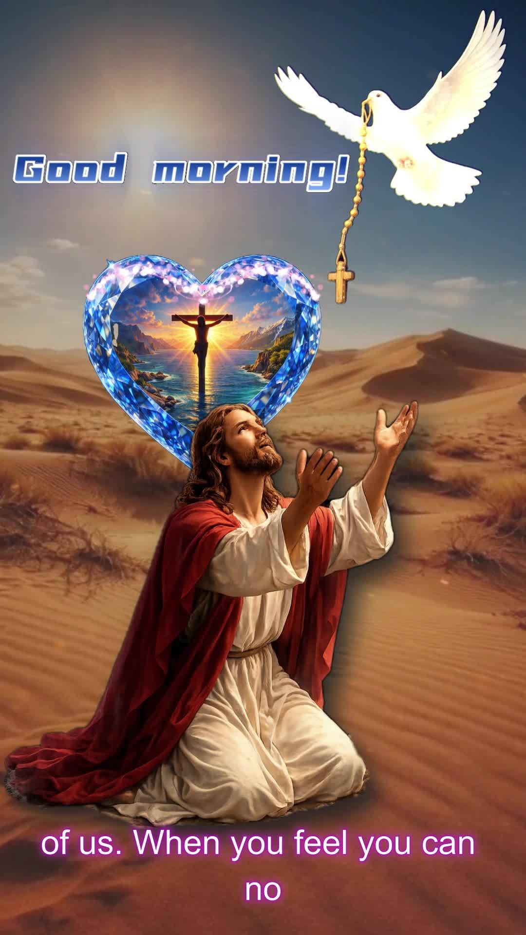 Bom dia! Levantar-se é aceitar o desafio diário. Na jornada da Quaresma, encontramos força para seguir em frente. Jesus nos mostrou o caminho ao enfre...