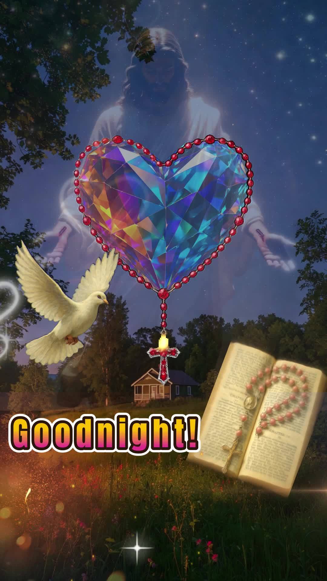Quando a noite chega, não há nada mais reconfortante que sentir a presença divina velando por nós. Pare um instante e contemple o silêncio que se fo...