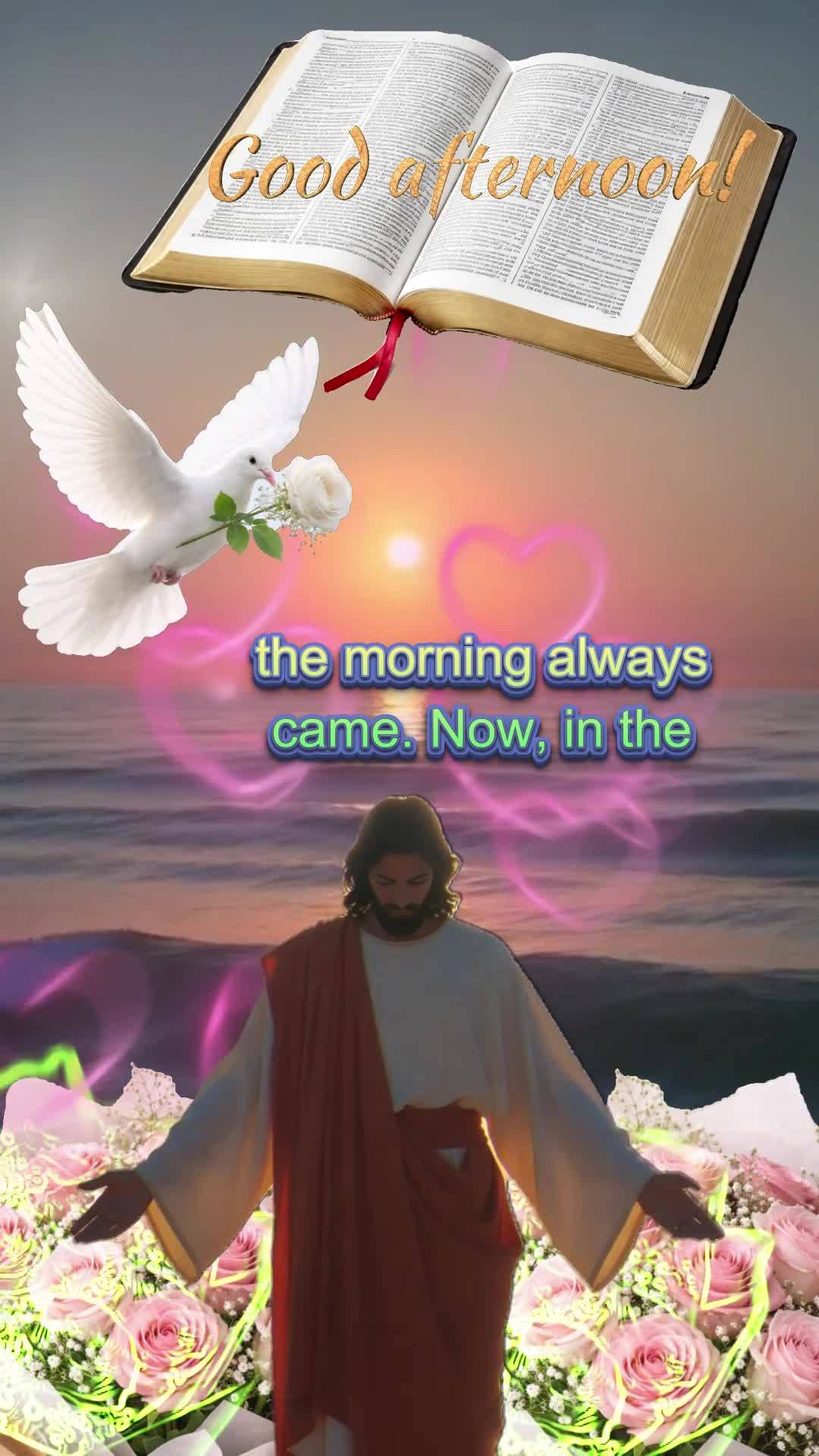 Se você acredita, escute até o final… Boa tarde! Este momento do dia é uma prova de que você chegou até aqui. Não por acaso, não por sorte, mas ...
