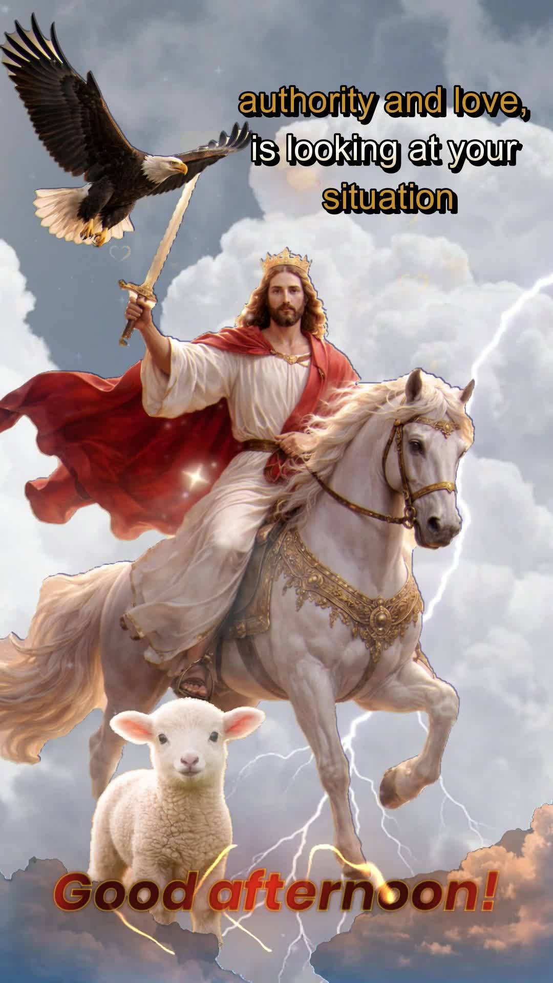 Boa tarde! Esta é a hora de declarar: Eis o Cordeiro de Deus, aquele que tira o pecado do mundo! Jesus, que é tão poderoso quanto bondoso, está agind...