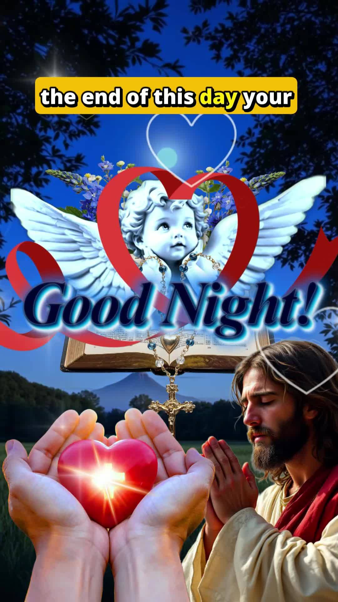 Boa noite! Antes de você fechar os olhos esta noite, quero que saiba de algo muito importante: Deus está de olho em você. Ele conhece cada pensamento ...