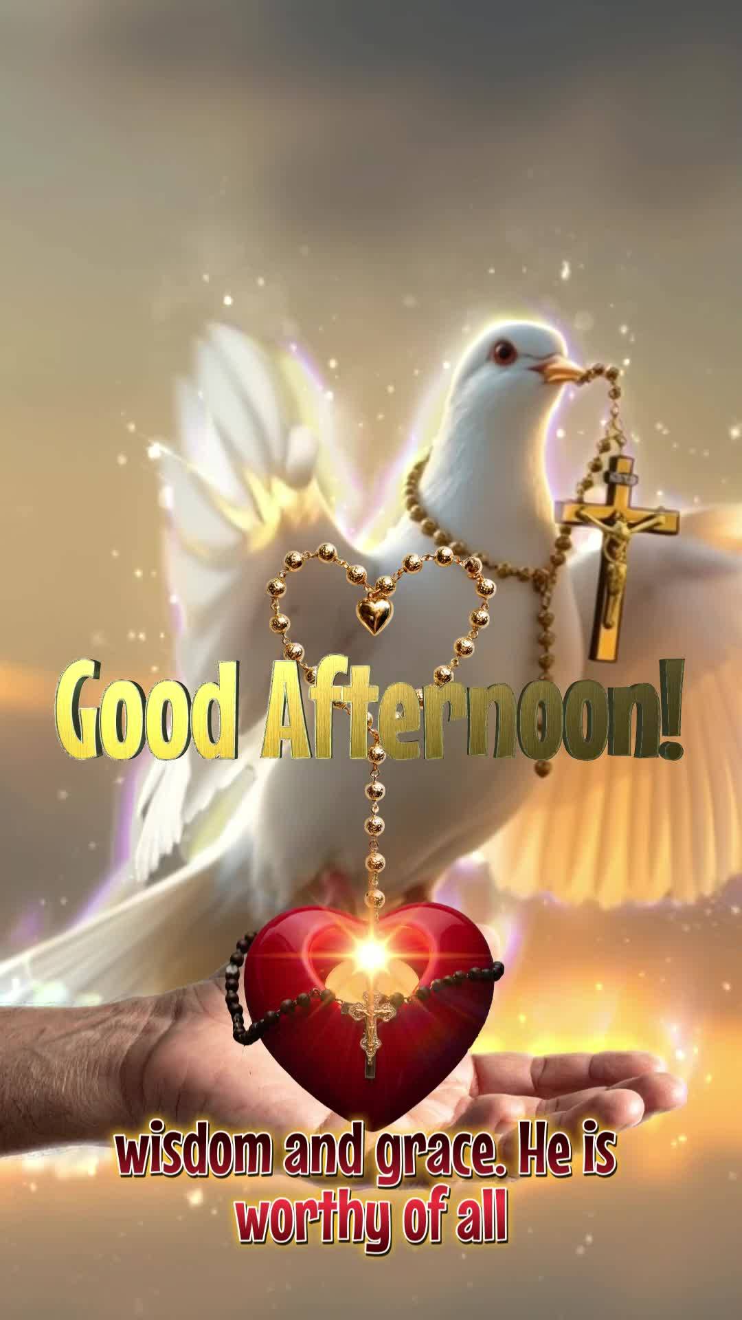 ☮️ Boa tarde! Que a paz de Deus cubra cada momento desta tarde abençoada!

Louvado seja o Senhor, que é grande e poderoso em todas as Suas obras! S...