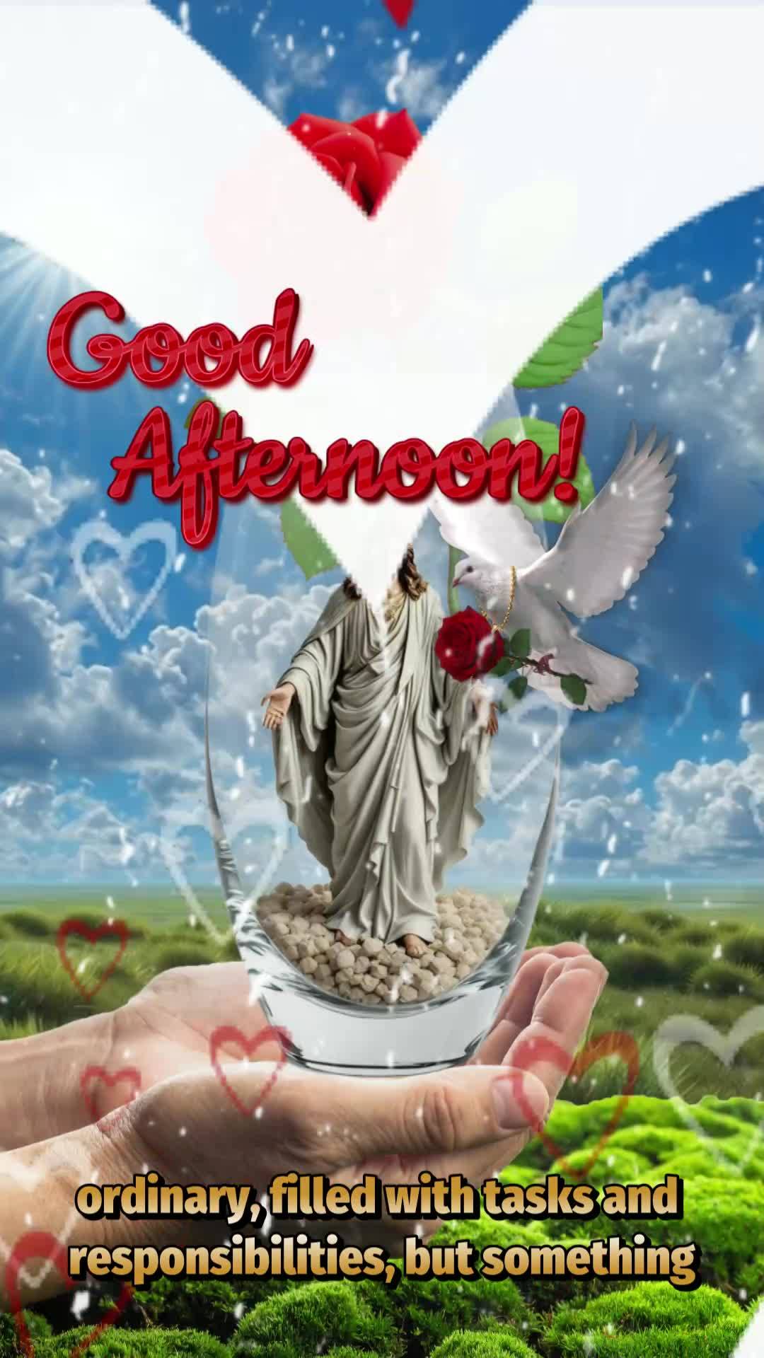 Boa tarde! Saiba que Deus está pensando em você exatamente neste momento. Não é coincidência você estar lendo isso agora. Ele conhece cada detalhe ...