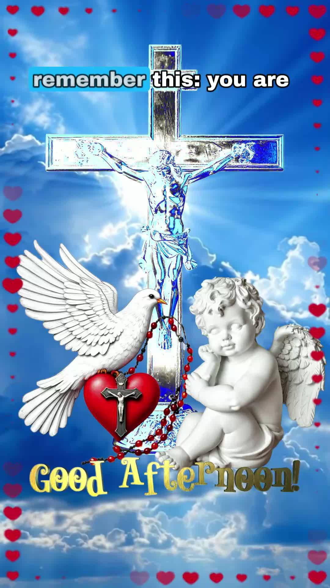Boa tarde! Saiba que Deus está pensando em você exatamente agora, neste momento do dia. Ele conhece cada detalhe da sua vida, cada preocupação que ca...