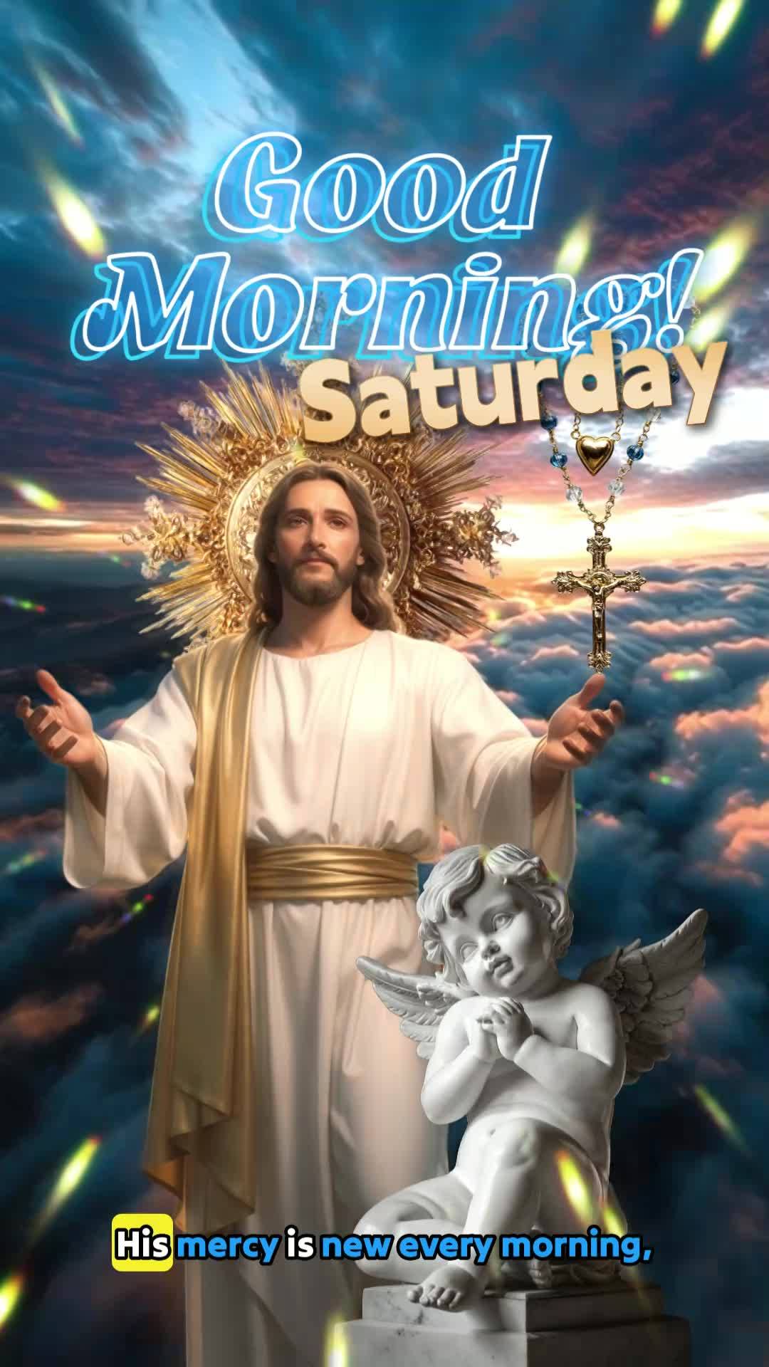 Bom dia! Que este sábado seja um dia especial para você, cheio da presença de Deus. Você sabia que a grandeza de Deus não tem limites? Ele criou o u...