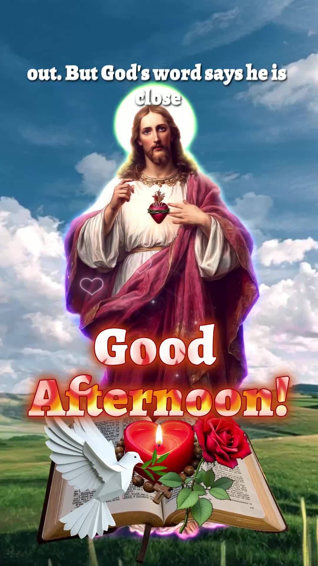Boa tarde. Se hoje o peso no seu coração parece insuportável, saiba que você não está sozinho nessa caminhada. Deus vê cada lágrima que você der...