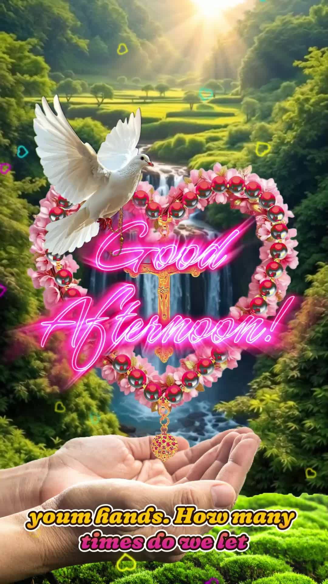 Boa tarde! Que este momento seja de gratidão ao Senhor nosso Deus. Obrigado, Pai, por mais um dia de vida. Obrigado pela saúde que nos sustenta, pela f...