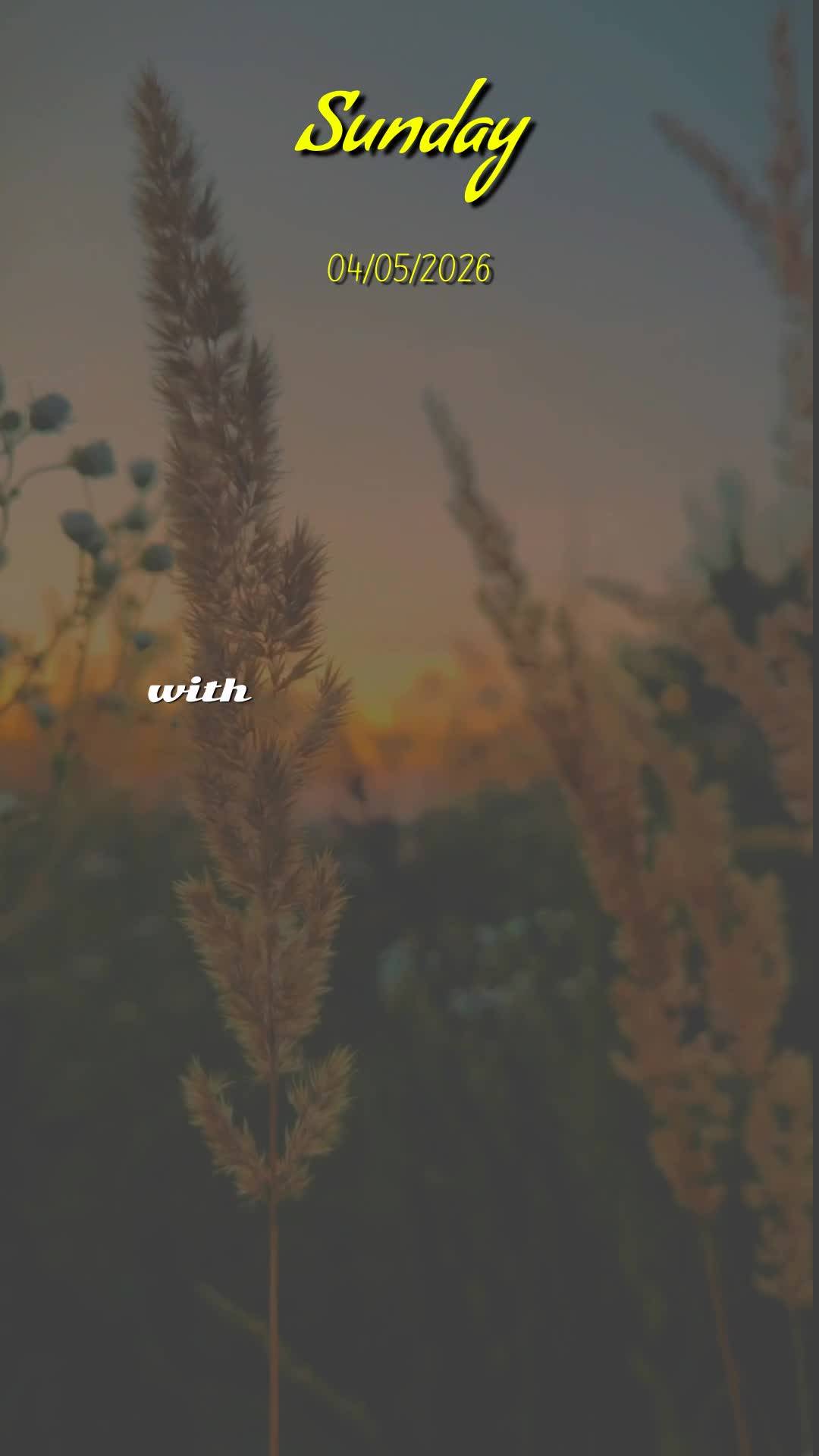 Meu bom dia especial neste domingo de Páscoa é para você, pessoa querida. Que dia lindo e sagrado é esse! Hoje, dia 5 de abril de 2026, celebramos a ...