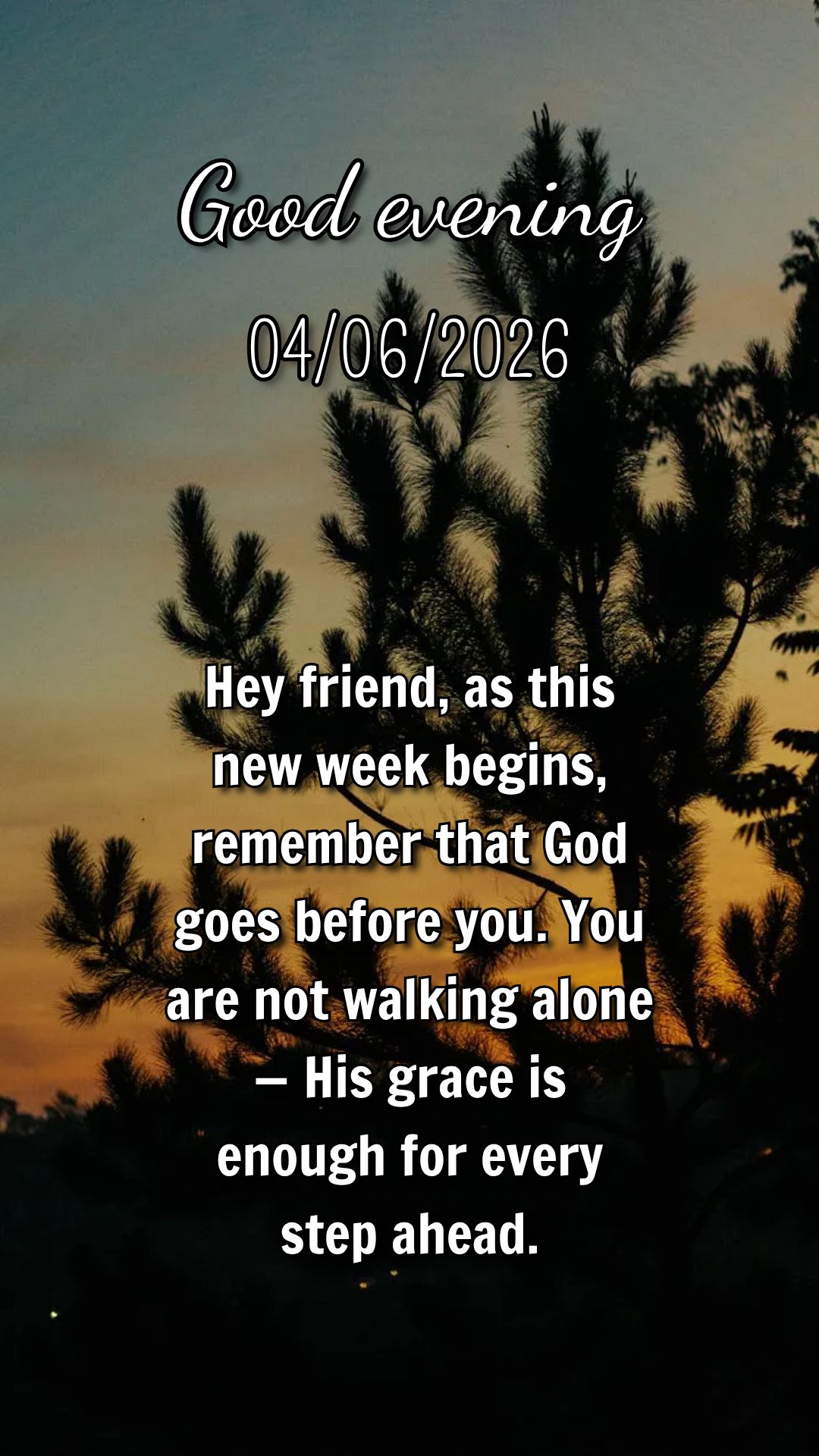 Toda segunda-feira que começo com Deus, percebo que Ele já estava me esperando. Sua fidelidade renova minhas forças para a semana que se inicia.