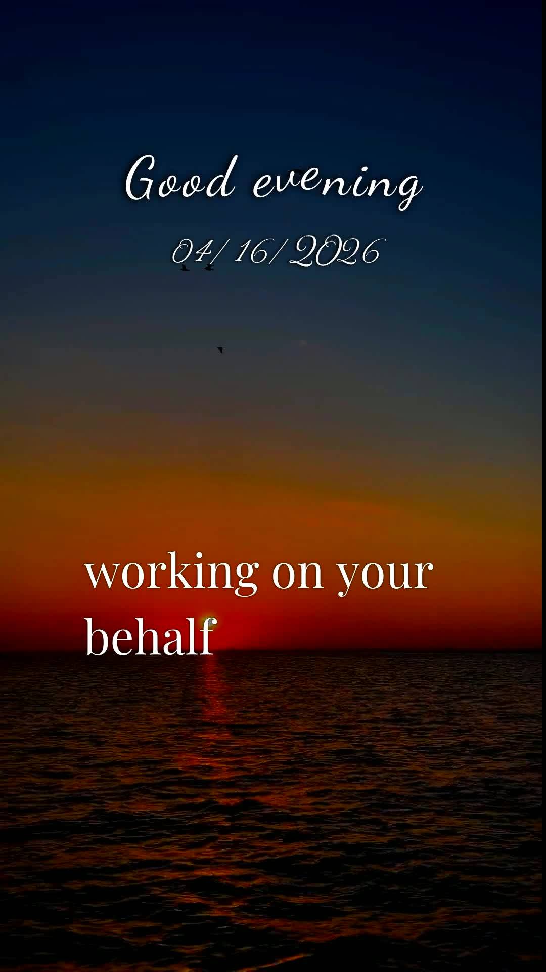 Boa noite. Quinta-feira, 16 de abril de 2026. A noite chegou, e com ela, Deus acende as estrelas uma a uma, como se pintasse o céu só pra te lembrar: a...
