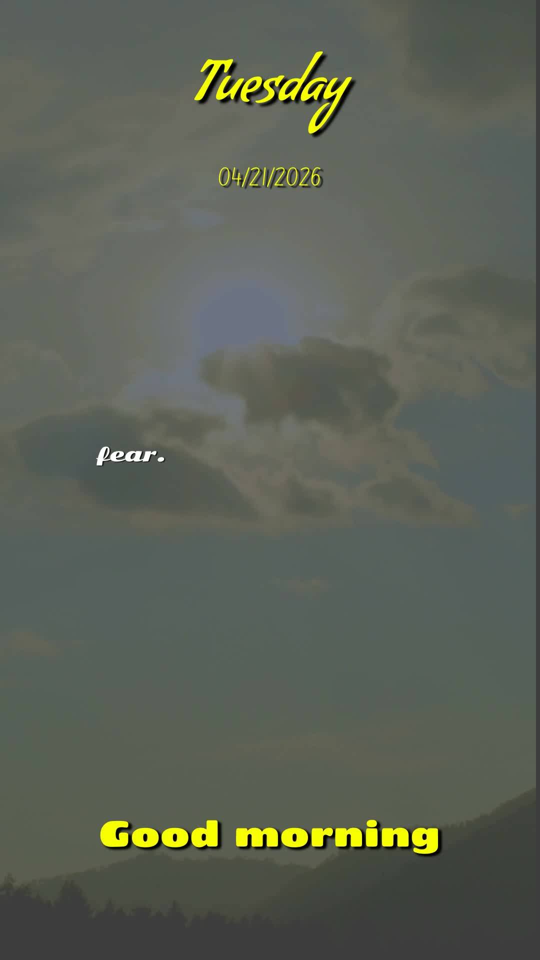 Meu bom dia especial nesta terça-feira é para você, pessoa querida. Hoje, 21 de abril de 2026, o Brasil para para lembrar Tiradentes, aquele que deu a...