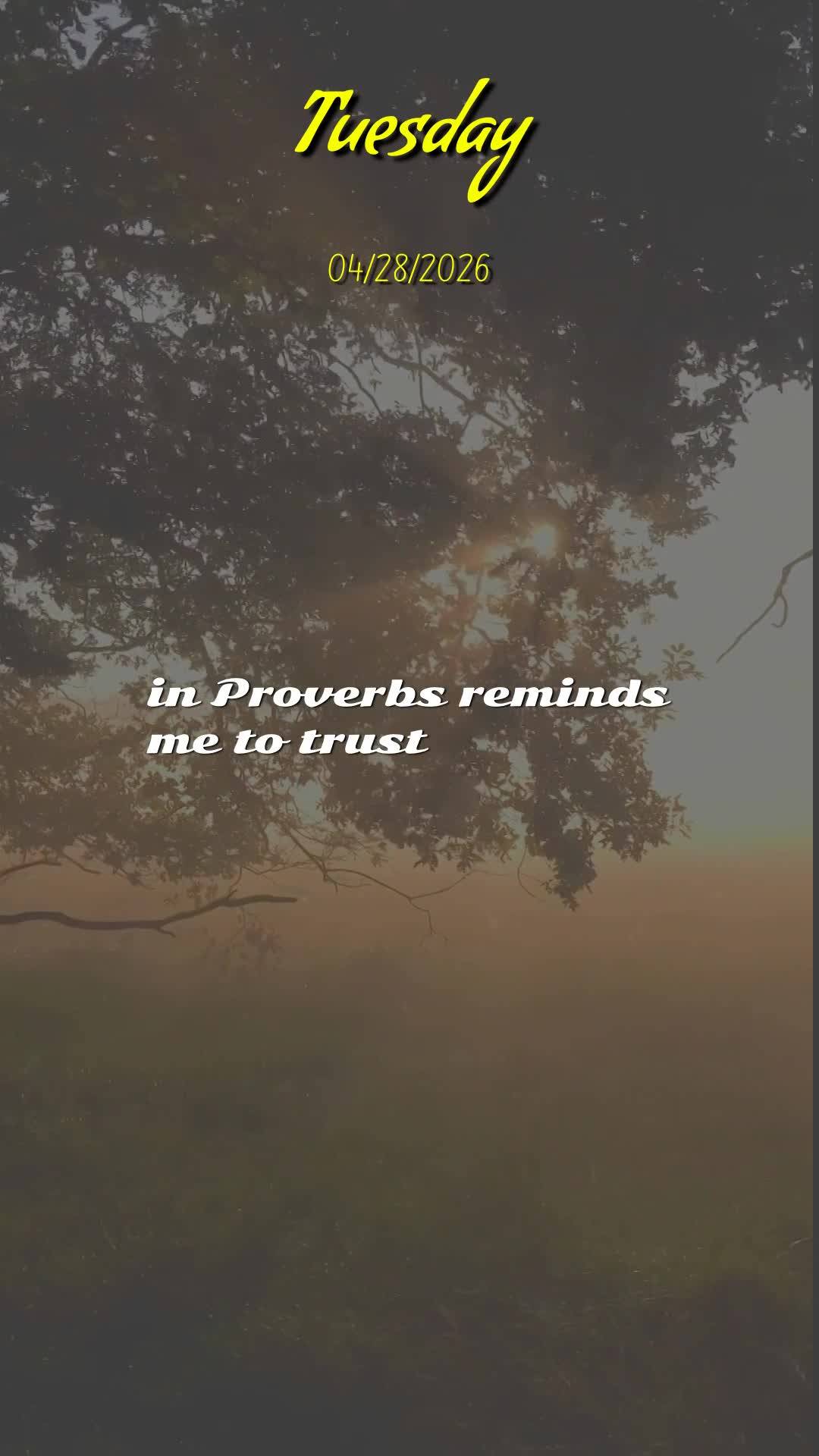 Deus, hoje é terça-feira, meu pai, dia vinte e oito de abril de dois mil e vinte e seis. Bom dia! Antes mesmo de dar o primeiro passo neste dia, eu par...