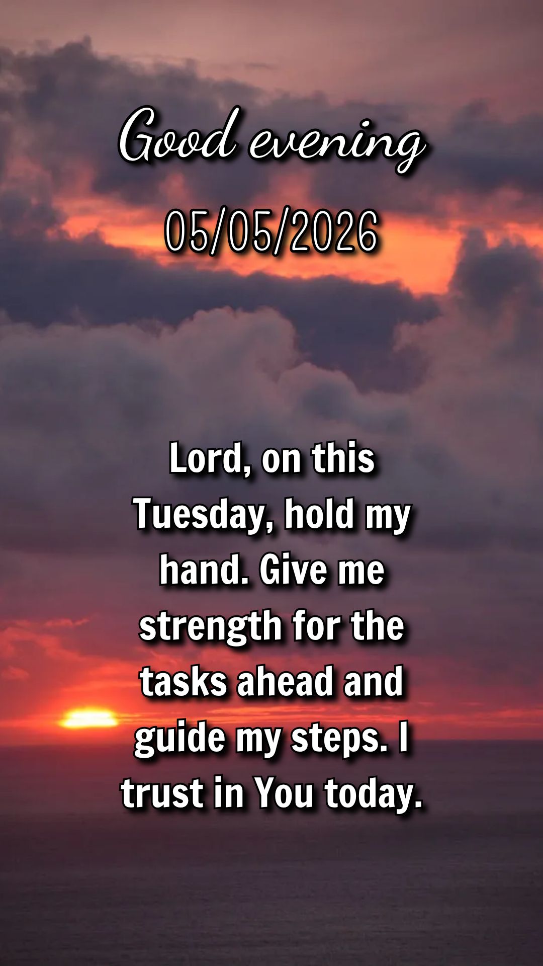 Esta terça-feira é o dia perfeito para recomeçar. Deus abre novos caminhos e transforma corações. Confie e siga em frente! Hillsong