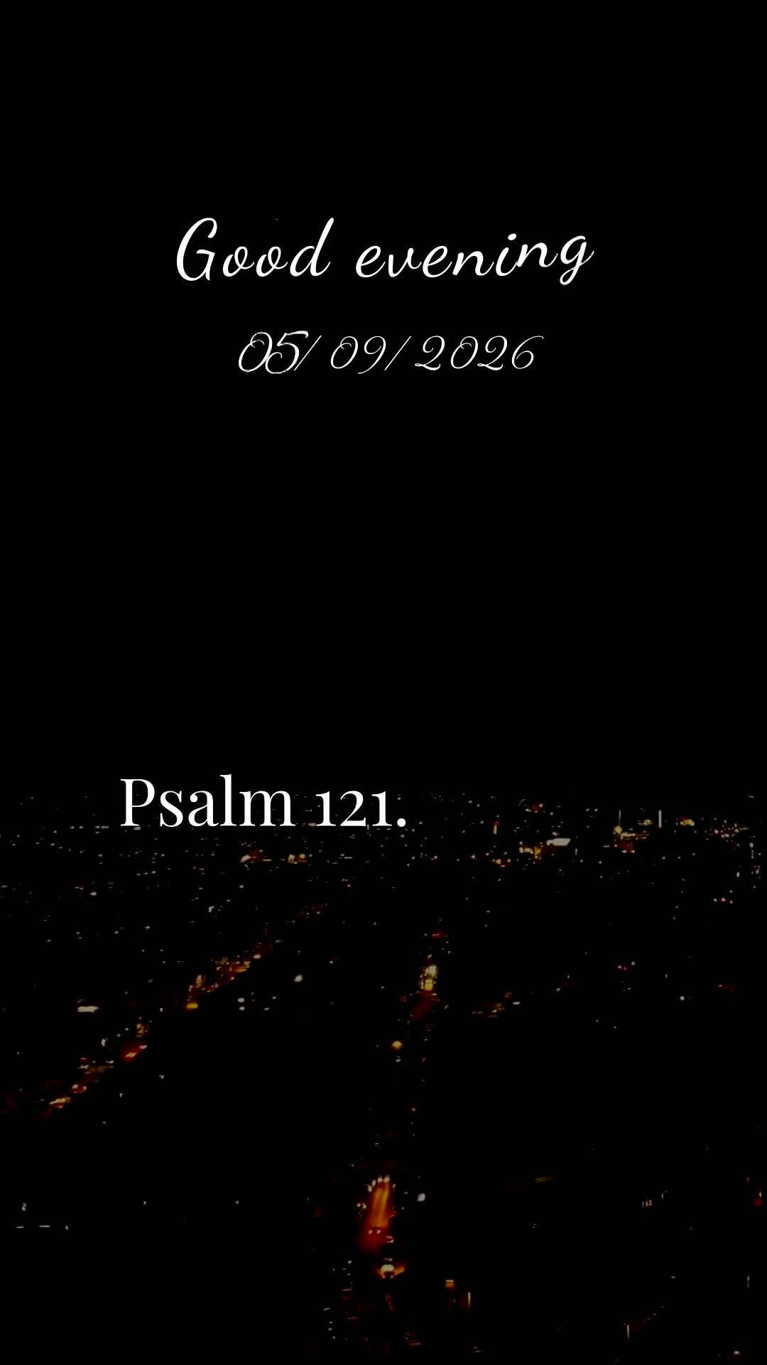 Boa noite, Senhor. Obrigado, Deus, por mais um sábado vencido. Tu me livraste de todo mal e me concedeste saúde e força para vencer mais este dia. Enq...