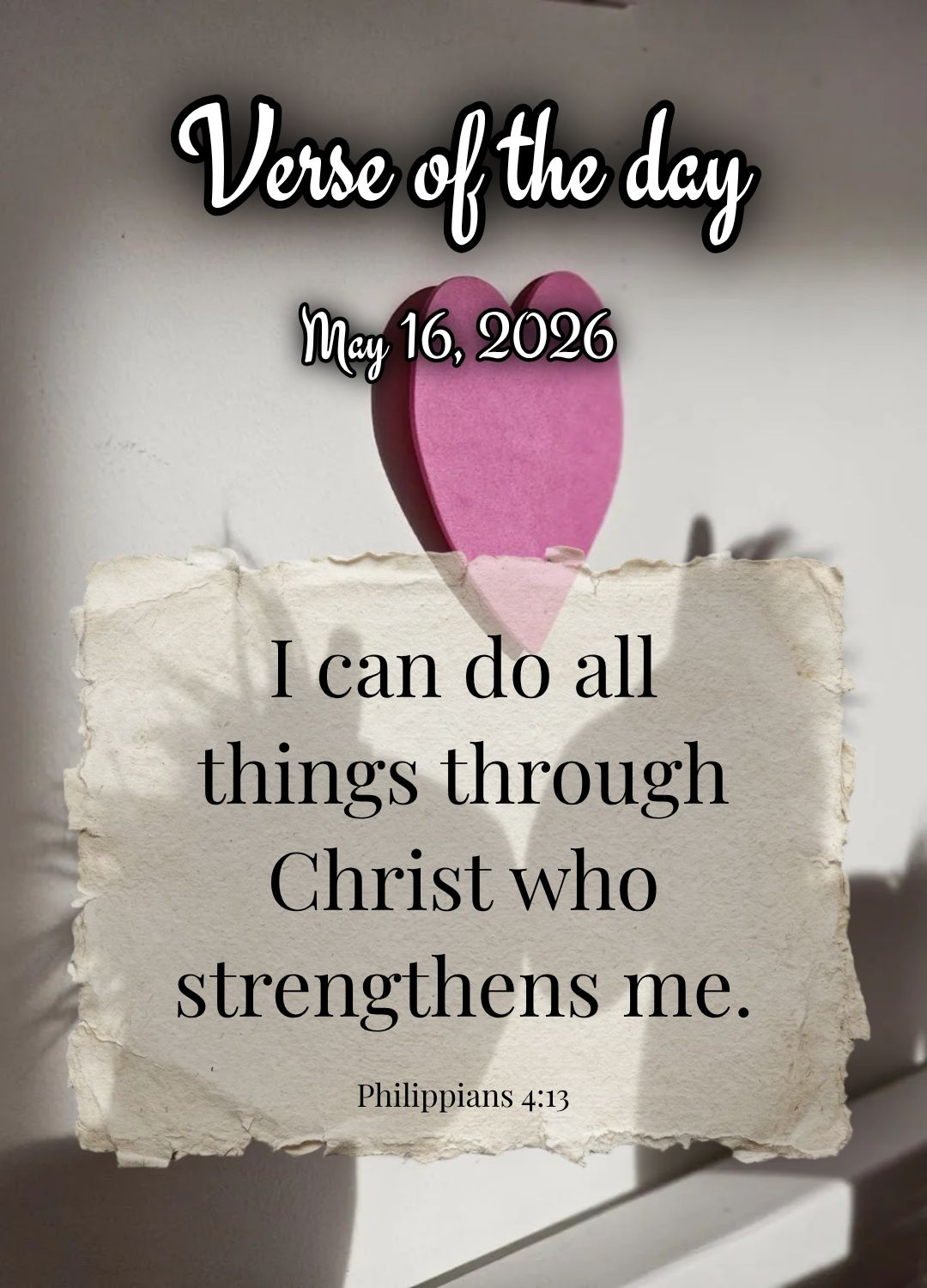 Posso todas as coisas naquele que me fortalece. Versículo do dia Filipenses 4:13