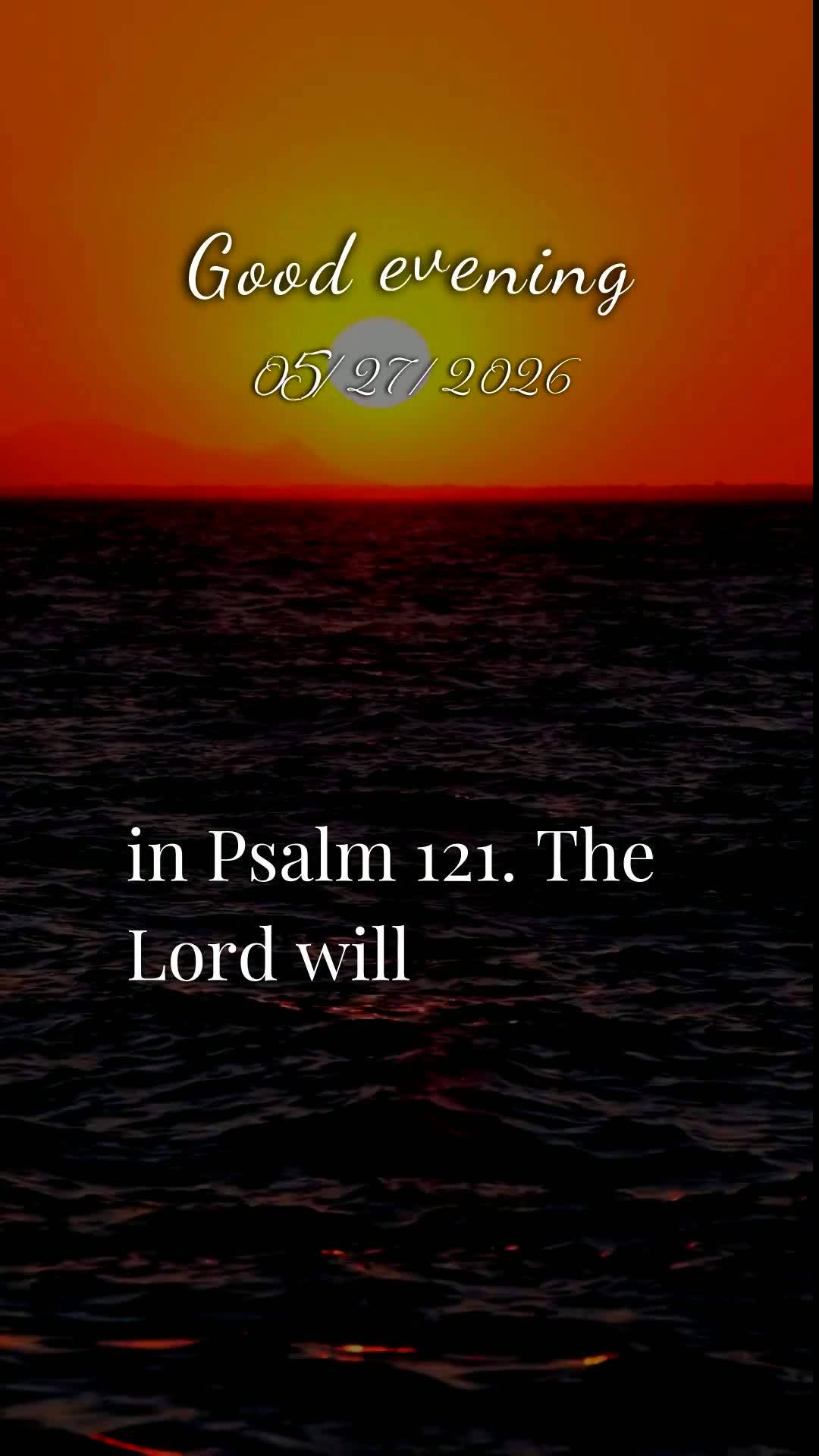Boa noite, Senhor. Obrigado, Deus, por mais uma quarta-feira vencida. Tu me livraste de todo mal e me concedeste saúde e força para vencer mais um dia....