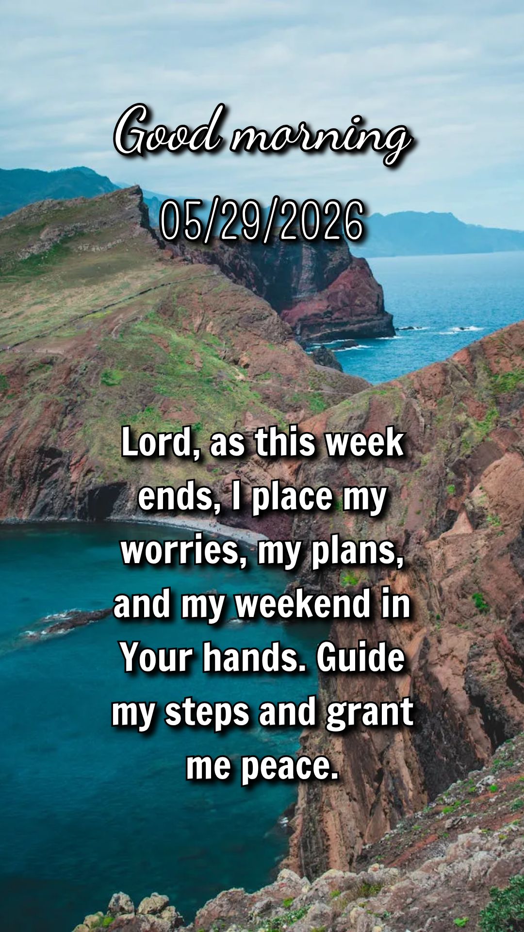Não desanime ao fim desta semana. Deus tem planos de bem para você, e dias melhores estão a caminho. Confie! Jeremias 29:11