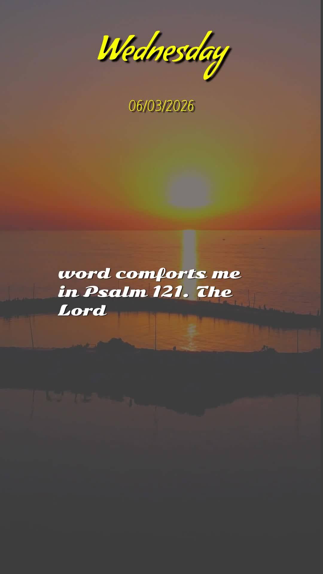 Boa noite, Senhor. Obrigado, meu Deus, por mais uma quarta-feira vencida. Tu me livraste de todo mal e me concedeste saúde e força para atravessar mais...