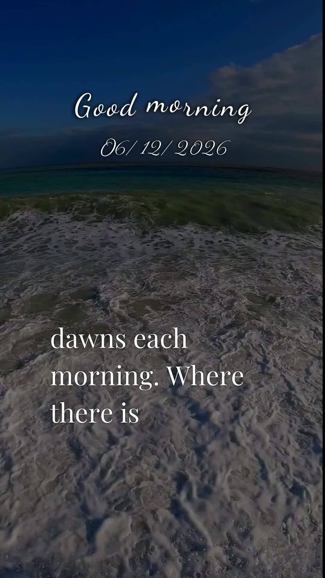 Bom dia! Nesta sexta-feira, 12 de Junho de 2026, que o céu se abra sobre a sua vida e derrame bênçãos sem medida. Que cada passo seu seja guiado pela...