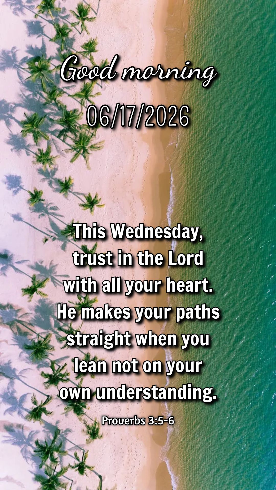 Não tenha medo nesta quarta-feira! Deus está contigo e te dá forças para te levantar e seguir. Coragem, Ele caminha ao teu lado! Josué 1:9