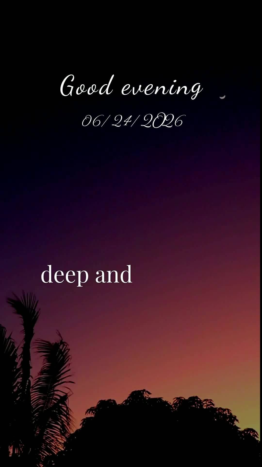 Boa noite. Nesta quarta-feira, 24 de Junho de 2026, quando o céu se enche de estrelas, lembre-se de que foi Deus quem as acendeu, para te dizer que a es...