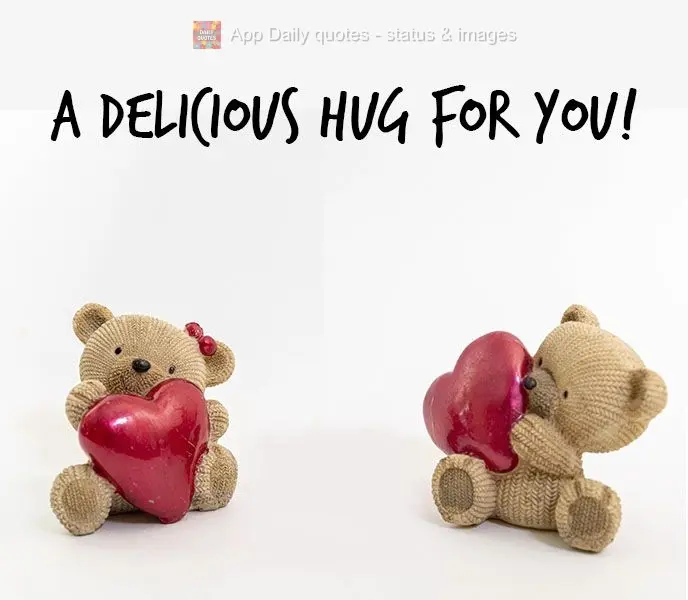A sweet hug for you!