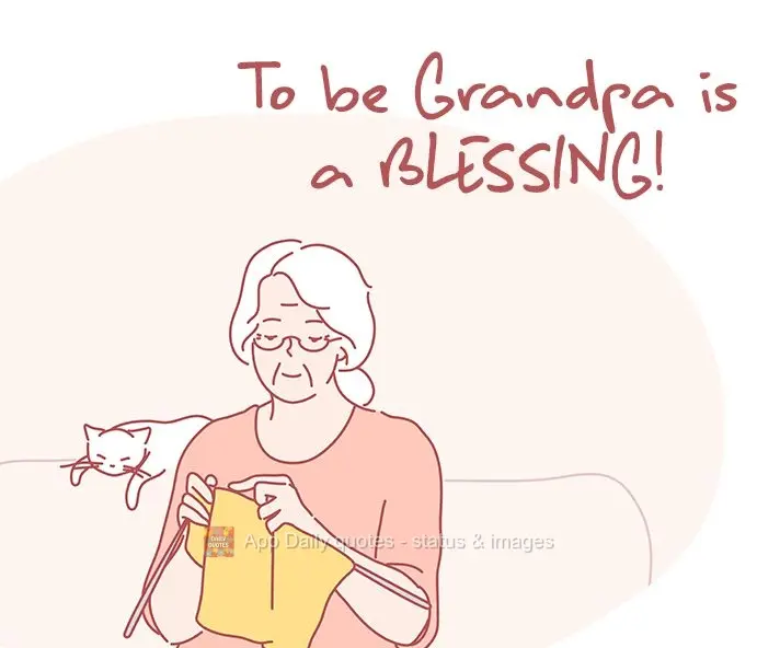 To be a grandmother is a blessing!