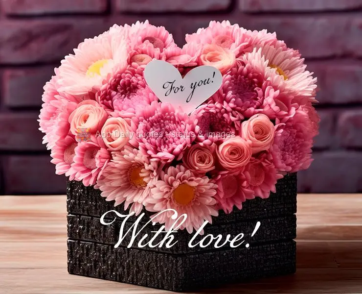 For you! With love!