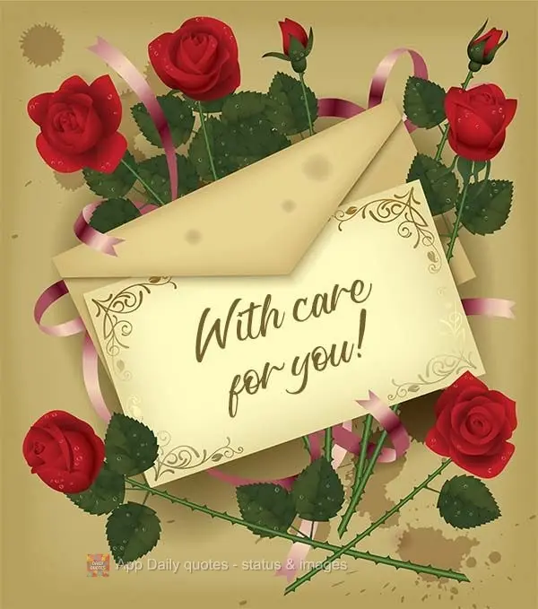 With love for you! 