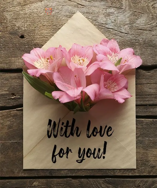 With love for you!