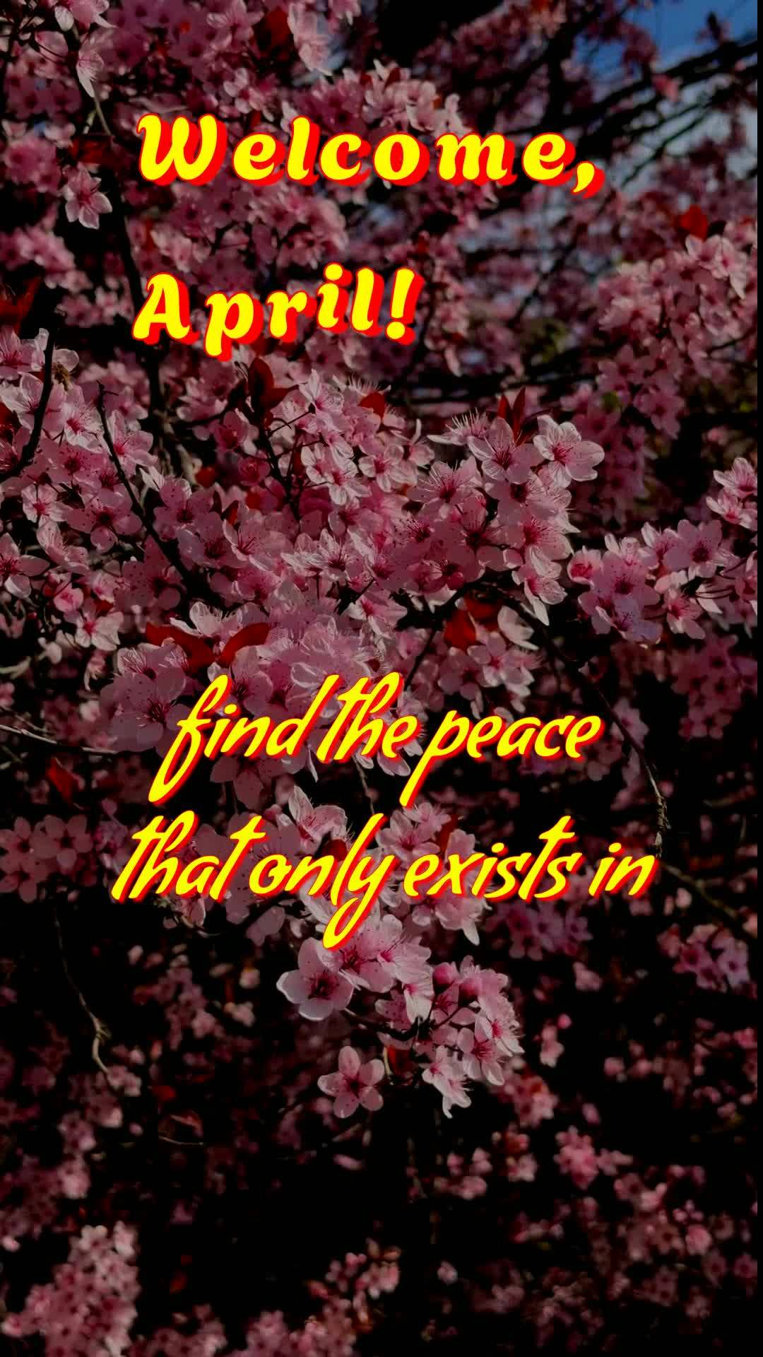 Welcome, April!