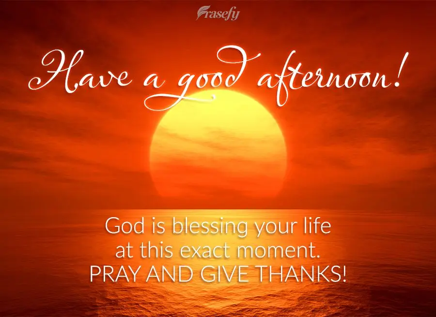 Deus está abençoando a sua vida neste exato momento, ore e agradeça! Boa tarde! 