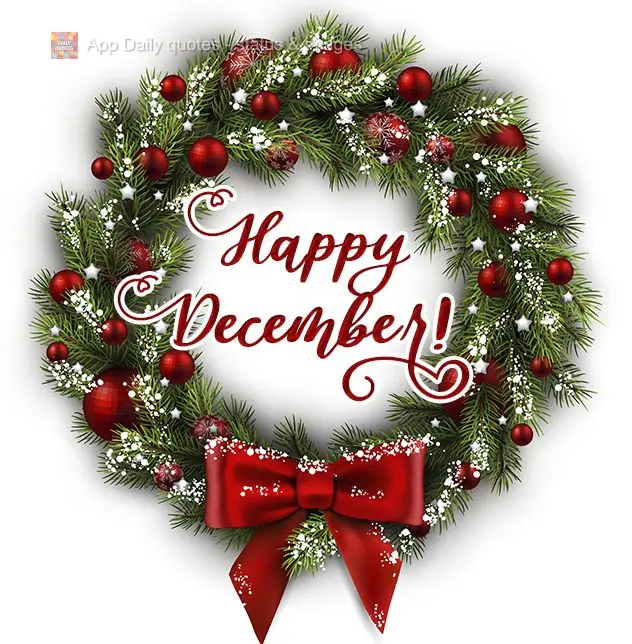 Happy December!
