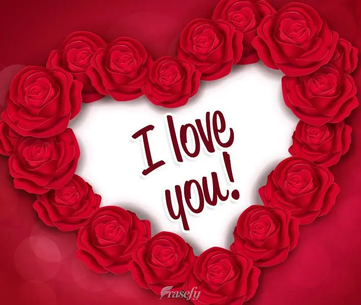 Eu te amo!
