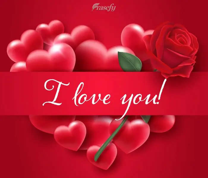 Eu te amo!