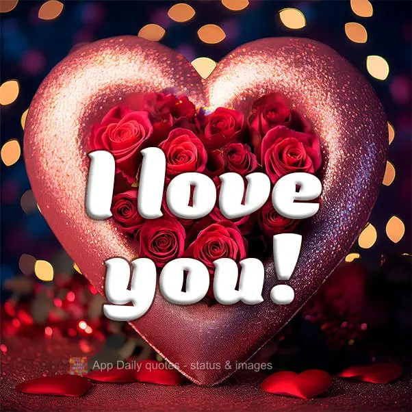 Te amo!