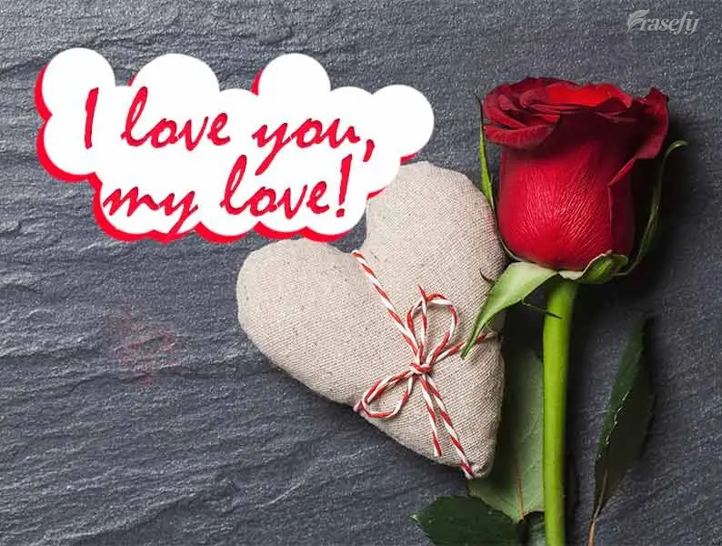 Eu te amo, meu amor!