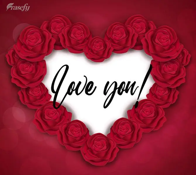 Te amo!
