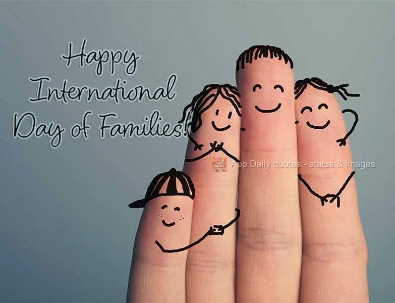 Happy International Day of Families!