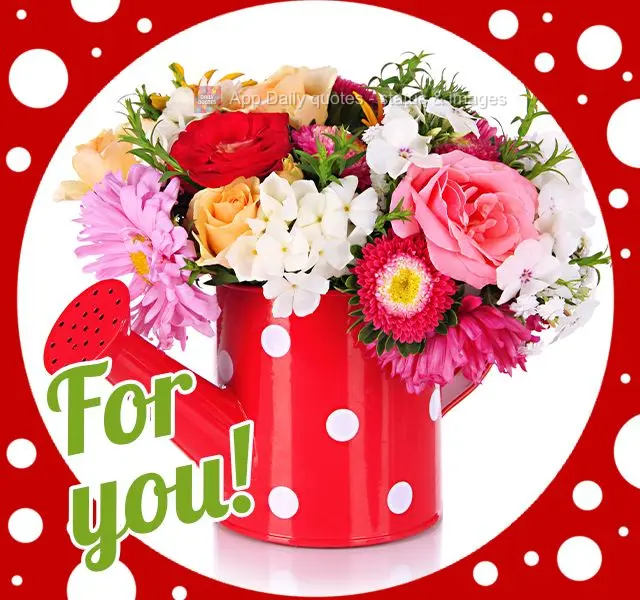For you!
