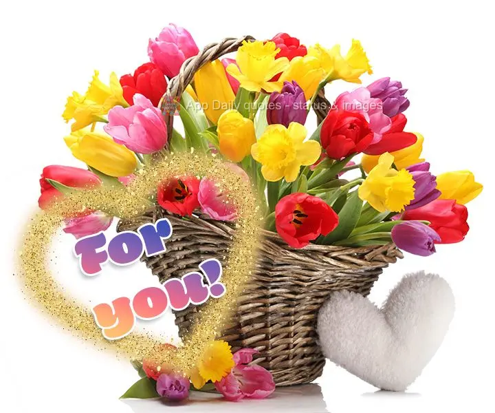 For you!
