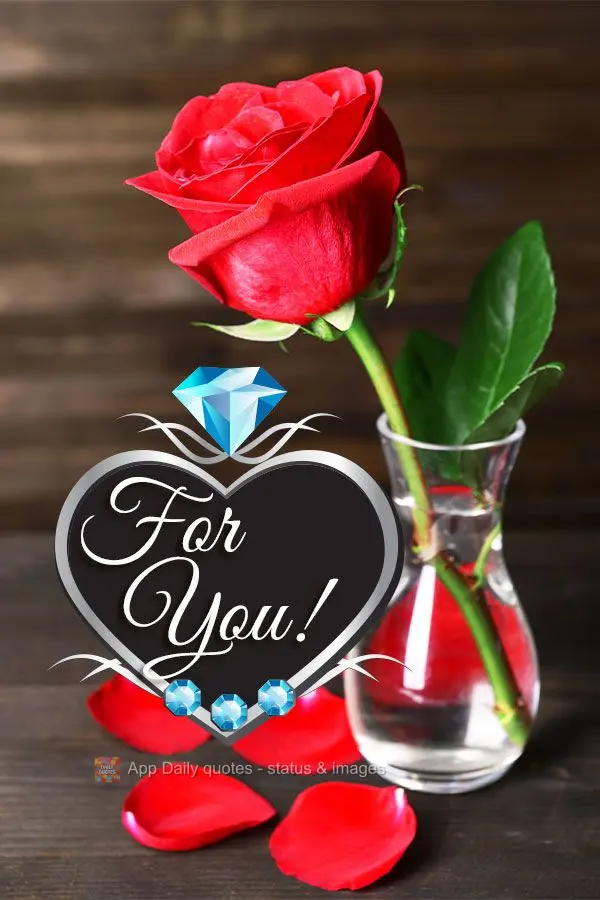 For you!
